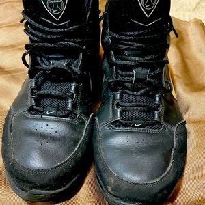 Mens Nike leather high top sneakers